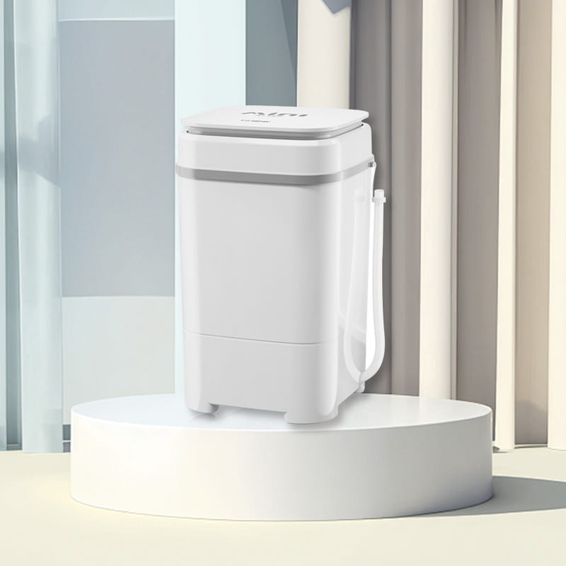 65kg Imitation Hand Wash Large Wave Wheel Square Semi-Automatic Compact Mini Washer